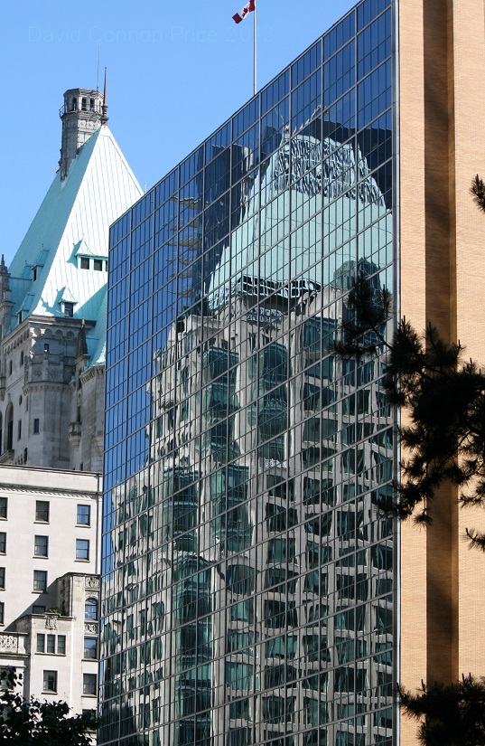 Reflection Downtown Vancouver